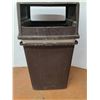 Image 2 : *(2) Solid Plastic Commercial Garbage Bins-  Lid- 31" Tall- Will Not Ship
