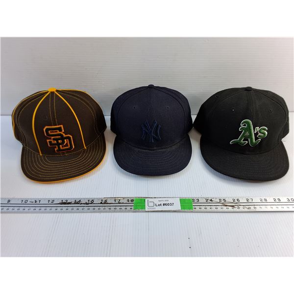 (3) Baseball Caps