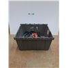 Image 1 : *Plastic Tote, Cord Extensions and Service Snake