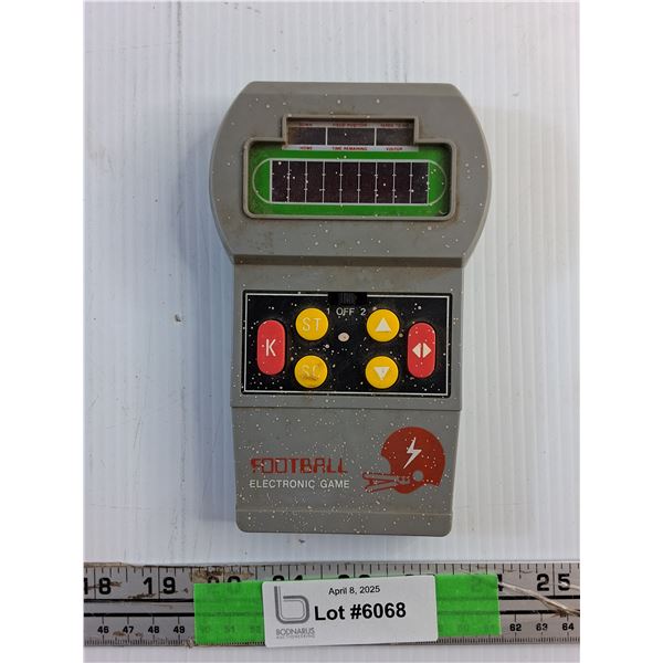 Vintage Electronic Football Game