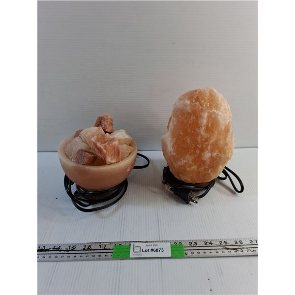 (2) Salt Lamps