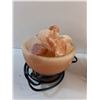 Image 3 : (2) Salt Lamps