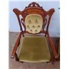 Image 3 : *Vintage Cushioned Wheeled and Rocking Chairs