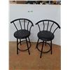 Image 1 : (2) Cushioned Bar Stools
