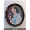Image 1 : Vintage 1983 Coca Cola Large Oval Tray - Stamped and Dated