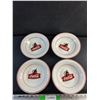 Image 1 : (4) pc Coca Cola Dinnerware - Microwave, Dishwasher and Oven Safe