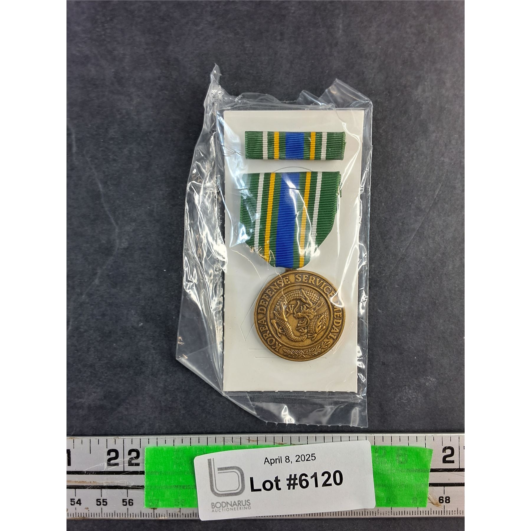 Korean Defenes Ribbon Korean Defense Service Medal - Bodnarus Auctioneering