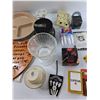 Image 2 : Lot Of various Items, Home Wall Decor, Plastic Plate, Misc