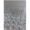 Image 3 : (30) Various Sized Vintage Olympic Wine Glasses- Tallest Is 8.5"Tall