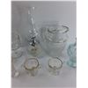 Image 3 : Various Glassware Pieces, Pitchers, Vases, Cream & Suger, Misc