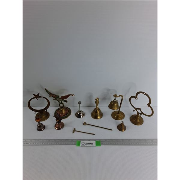 Lot Of Brass Bells, Misc