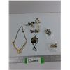 Image 1 : Jewelry Lot, Earings, Necklace, Misc