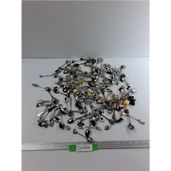 Lot Of Various Collector Spoons,  Sea World, Canada, Misc