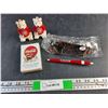 Image 1 : New Coca Cola Gift Items - Bears, Sunglasses, Whitehorse Pen and 1993 Plastic Coated Playing Cards
