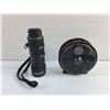 Image 2 : Outdoor Items - Vintage Popular Allcocks Fly Reel and Tasco Monocular Scope - 1000M