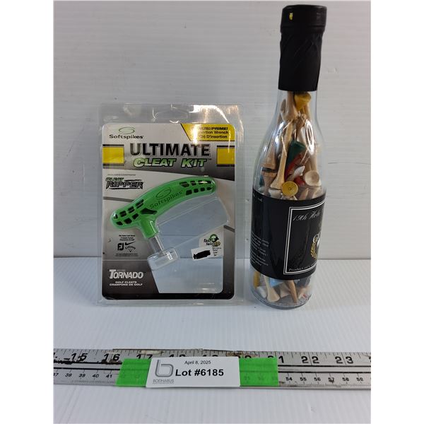 New Tornado Cleat Kit and Golf Tee