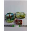 Image 1 : Lot of 3 Vintage Canadian Theme Tins - RCMP, Niagara Falls and Oxo Montreal