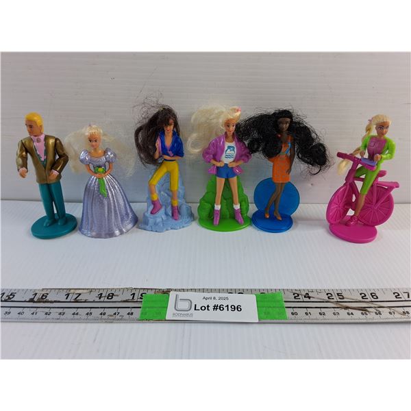 Vintage McDonalds Barbie Collection - Includes Ken