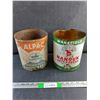Image 1 : Lot of 2 Oil Cans - Alpac and Nanouk