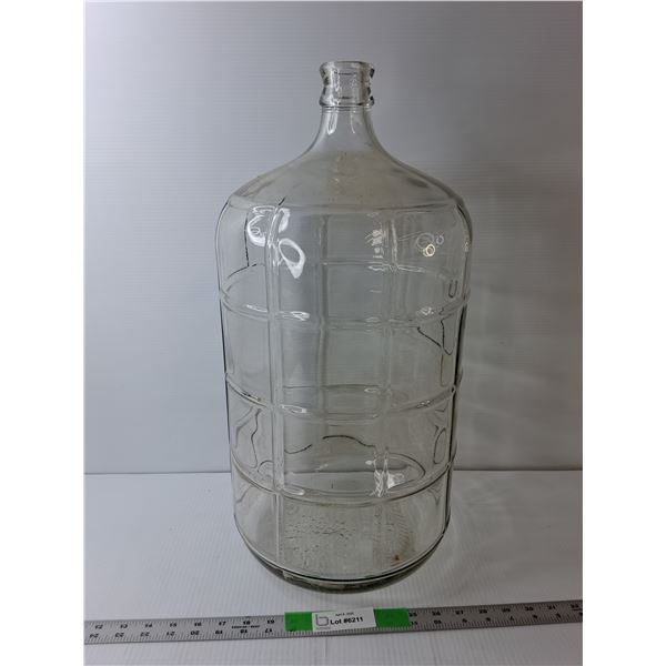 *Glass Water Jug 22.5" Tall