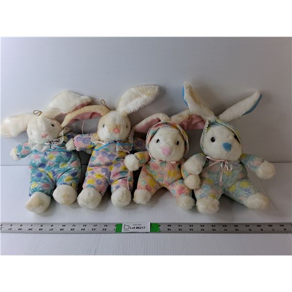 (4) Rabbit Stuffies