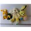Image 1 : (4) Stuffies- Rabbits & Frog