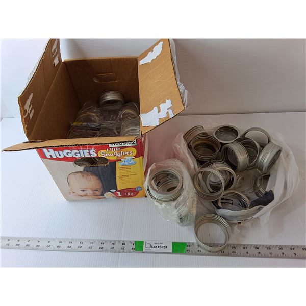 Lot of Mason Jar Lids/Accessories