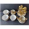 Image 3 : (12) Piece 50th/60th Anniversary Dish Set
