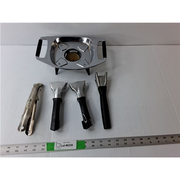 Metal Tealight Holder, (4) Dishware Handles