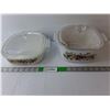 Image 1 : (2) Corningware Casserole Dishes with Lids