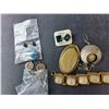 Image 2 : Jewelry Lot- (6) Pairs of Earrings, Bracelet, Pendant