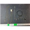 Image 1 : Jewelry Lot- (5) Necklaces, (3) Earrings