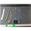 Image 1 : (5) Necklaces, Set of Earrings, Bracelet
