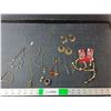 Image 1 : Jewelry Lot- (2) Necklaces, (4) Sets of Earrings, (3) Bracelets