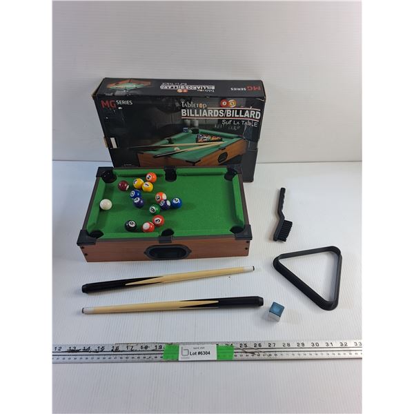 Tabletop Billiard Game
