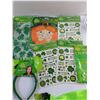 Image 3 : St Patrick's Day Ornaments, Coins, Decorations, Tablecloths and Stickers