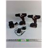 Image 1 : (2) Hyper Tough Cordless Drills and Battery Chargers
