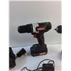 Image 2 : (2) Hyper Tough Cordless Drills and Battery Chargers