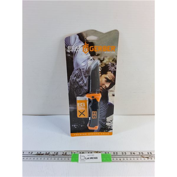 Bear Grylls Gerber Survival Folding Sheath Knife