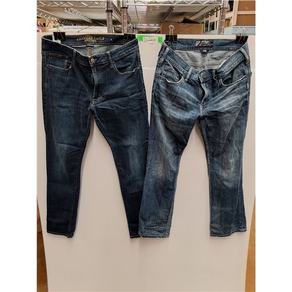 (2) Denim Jeans
