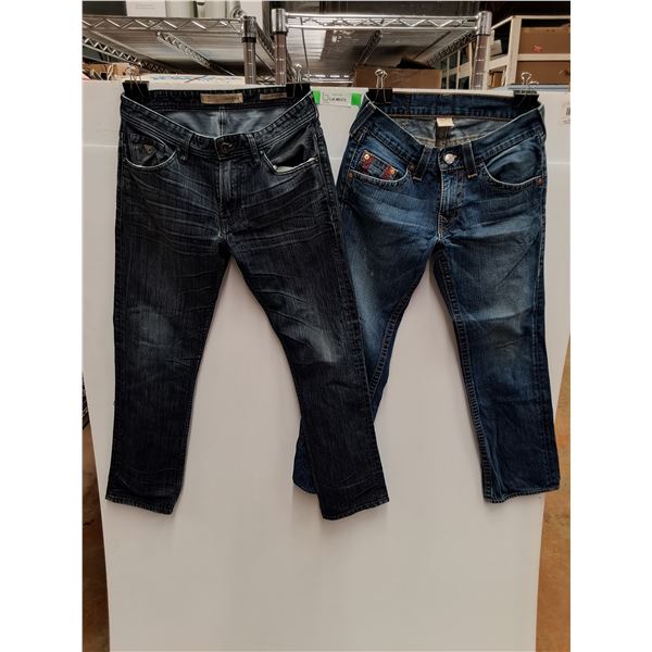 (2) Denim Jeans