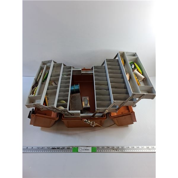 Tackle Box and Fishing Lures