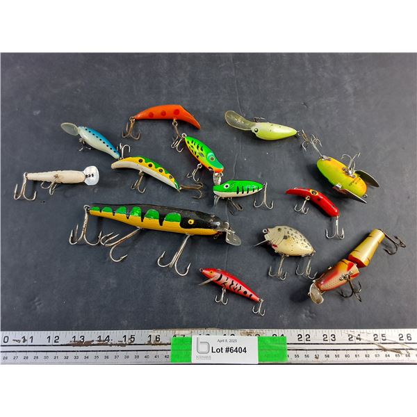 Wooden Fishing Lures