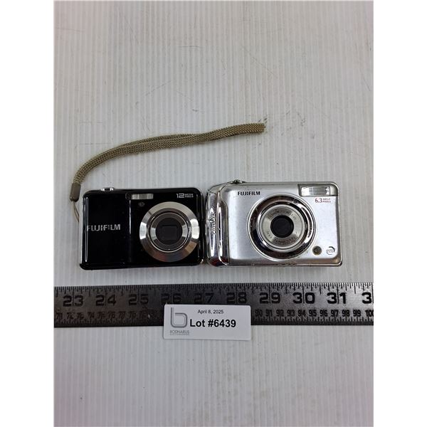 (2) Digital Fujifilm Cameras (A610 & AV100) - Untested