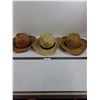 Image 1 : (3) Straw Hats