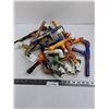 Image 1 : Assorted Pieces of Painted PVC Piping