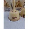Image 3 : (2) Goebel MJ Hummel Annual Bell 1980 - from Germany 1978