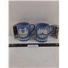 Image 1 : (2) Wedgwood Jasper Pale Blue Mugs (Tower Bridge 1975 & Hampton Court 1976)