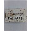 Image 2 : Vintage First Aid Kit - As is