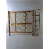 Image 2 : Media Storage Rack, Baby Gate, Painting 15.75" Tall x 23.75" Wide